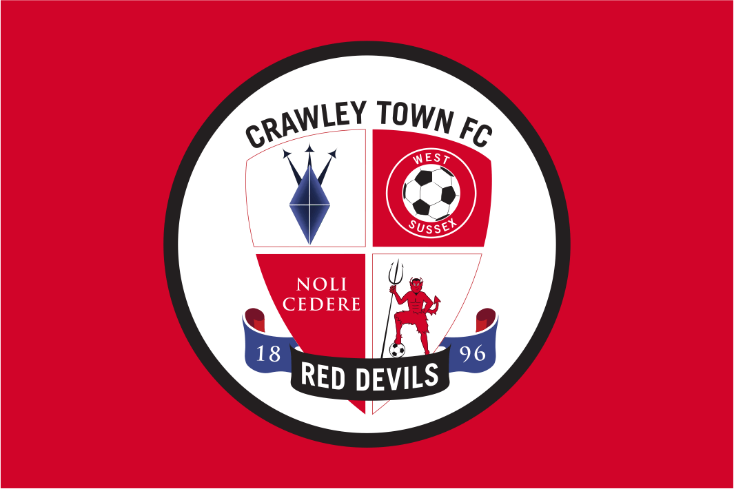 Crawley Town Football Club Flag