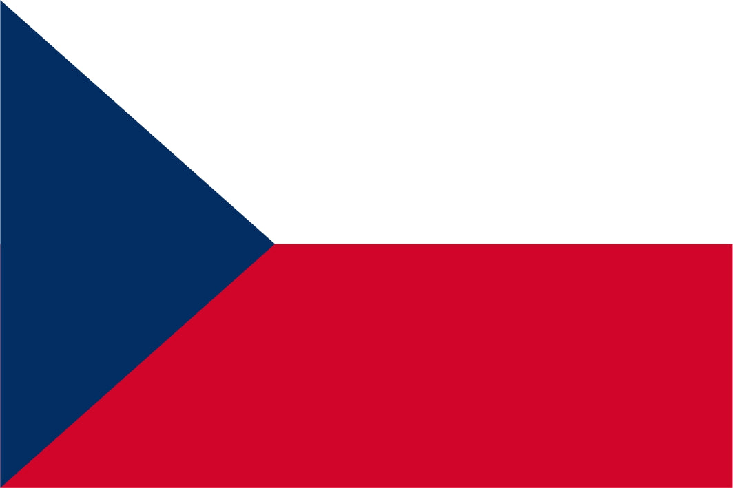 Czech Republic Handwaver Flag