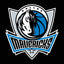 Dallas Mavericks logo on a black background