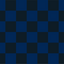 Bandeira quadriculada azul escuro e branco