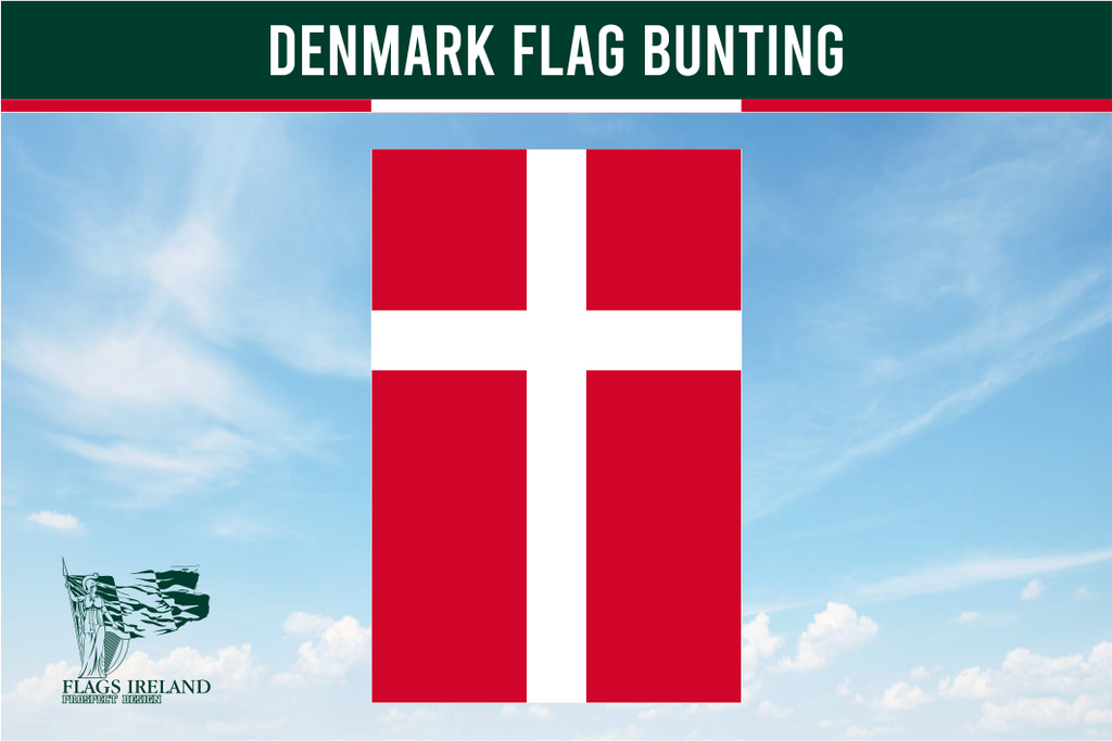 Denmark Flag Bunting