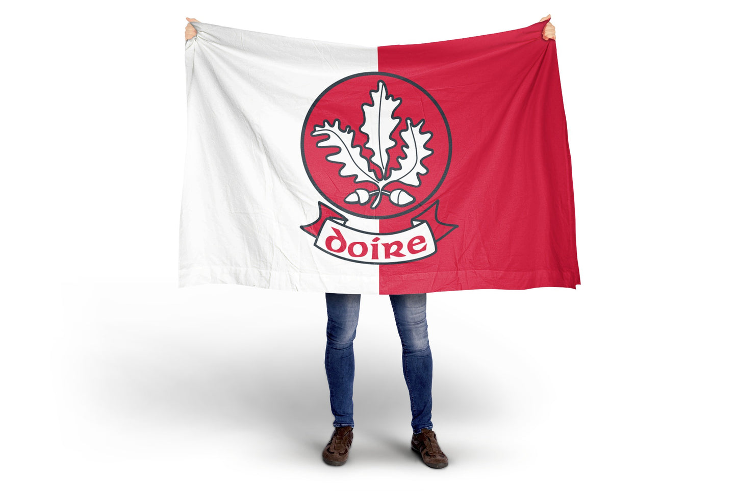 Derry GAA Crest Flag