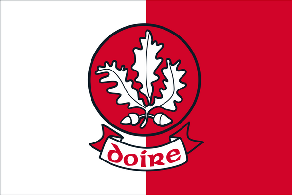 Derry GAA Crest Flag