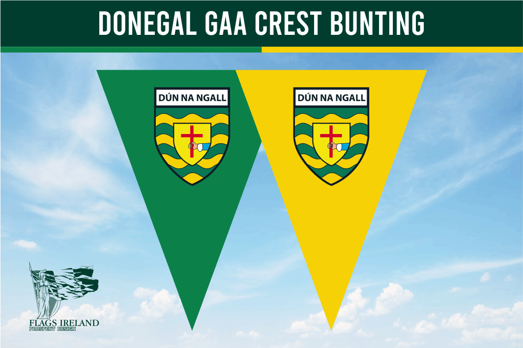 Donegal GAA Crest Bunting