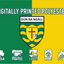 Donegal GAA Crest Flag
