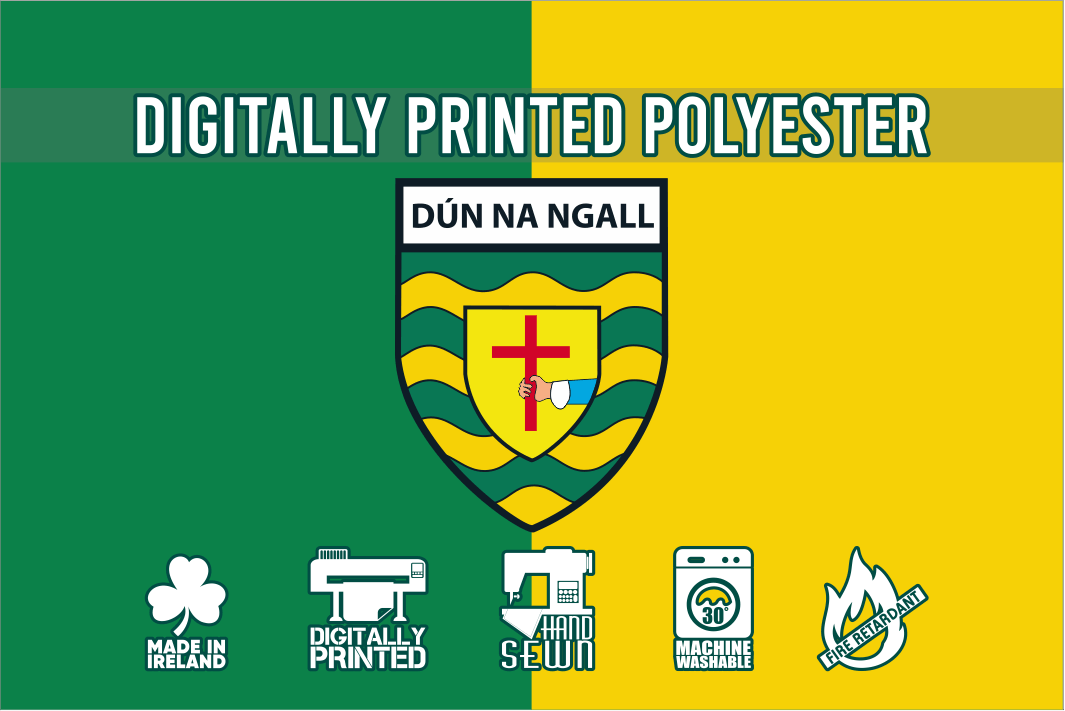 Donegal GAA Wappenflagge