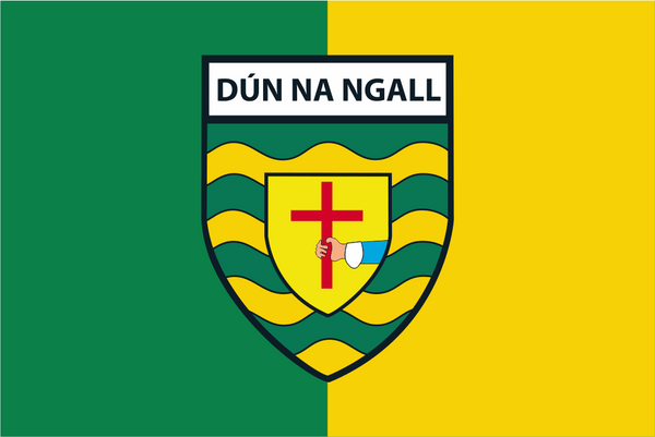 Donegal GAA Crest Flag
