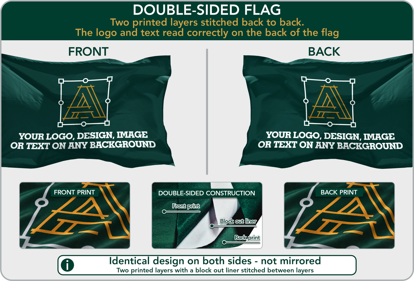 Personalised Standard Flag