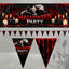 Bunting com crista GAA do condado de Cork