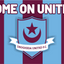 Drogheda United FC ''COME ON UNITED'' Flag