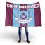 Drogheda United FC ''COME ON UNITED'' Flag