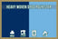 Dark(Dark Royal) & Light(Azure) Blue Coloured Flag
