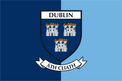 Bandeira do brasão do condado de Dublin