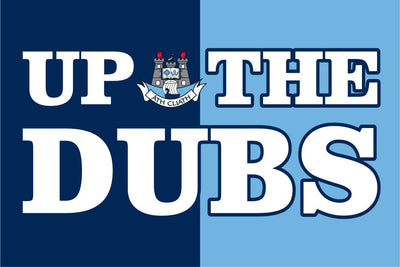 Dublin GAA „UP THE DUBS“-Flagge