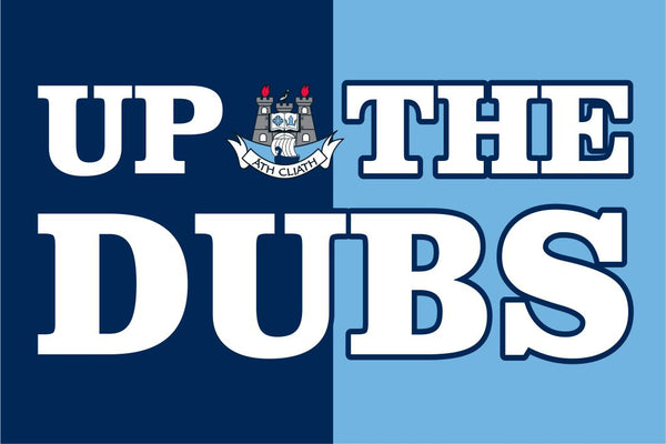 Dublin GAA 'UP THE DUBS' Flag