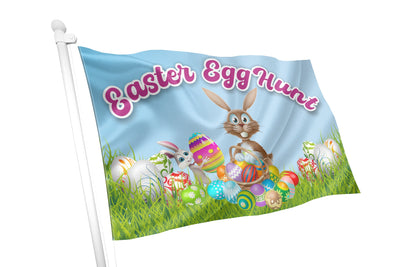 Easter Egg Hunt Flag