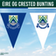 Bunting com crista GAA do condado de Cork