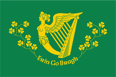 Erin Go Bragh-Flagge