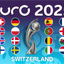 EURO 2025 Flag – Trophy & Nations Flag