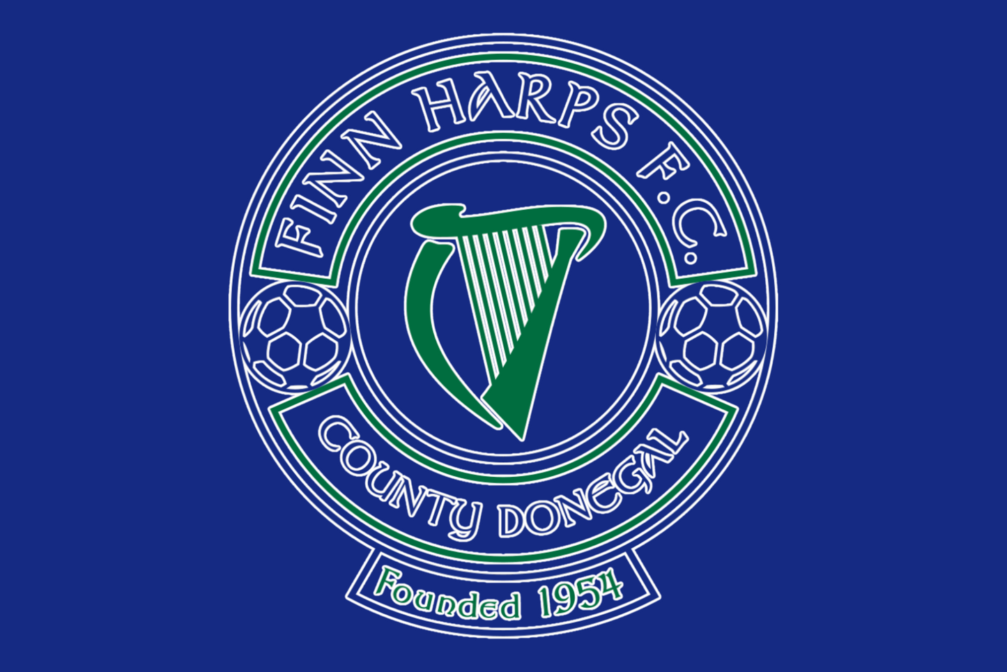 Finn Harps Football Club Flag