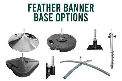 Feather Banner Base Options