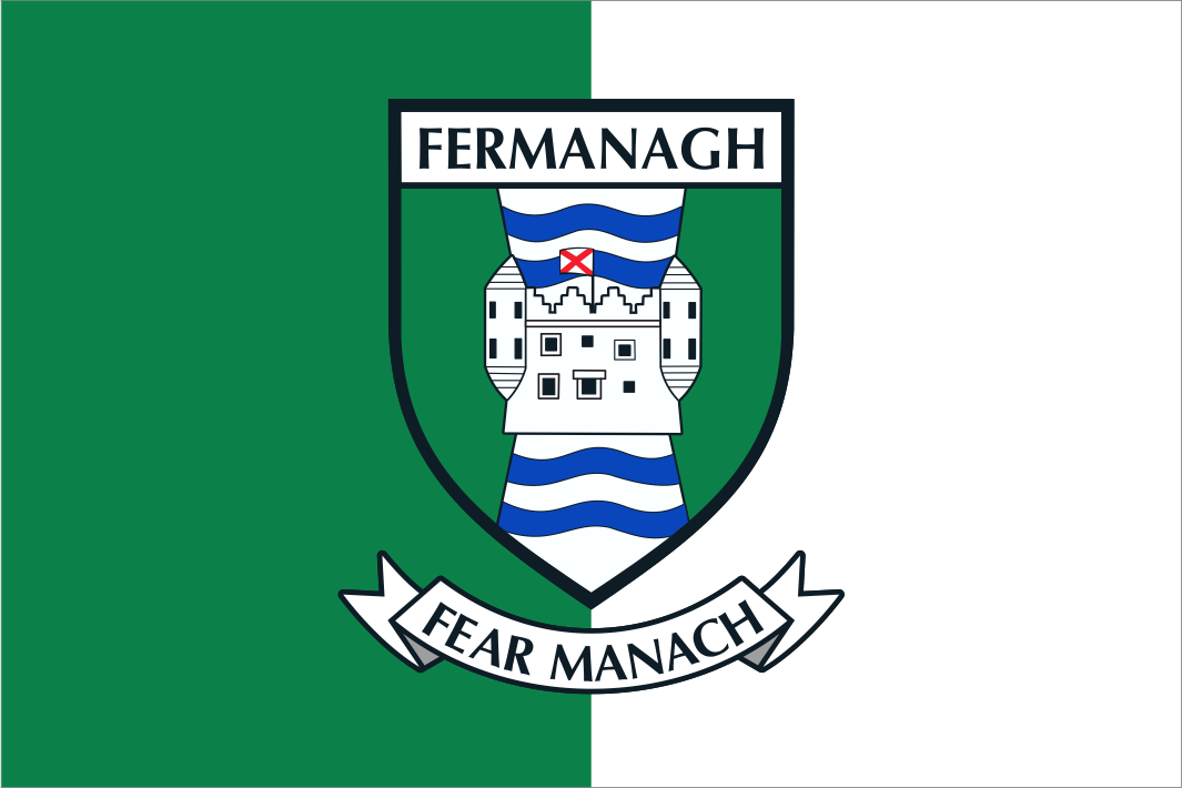 Wappenflagge des Fermanagh County