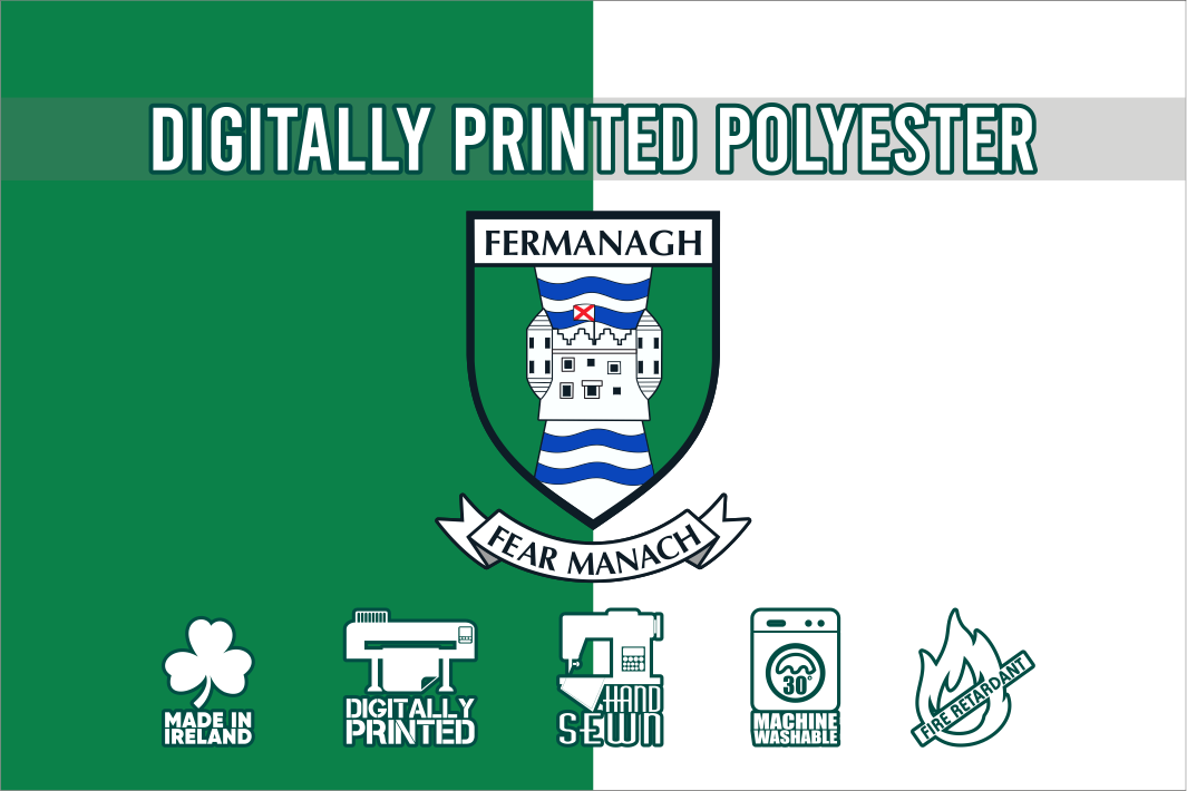 Fermaghagh Fermanagh County Crest Flag – Flags Ireland Prospect Design