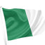 Green(National) & White Coloured Flag