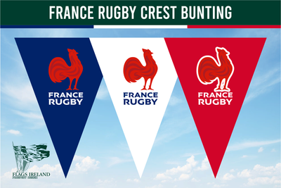 France Rugby Crest Bunting