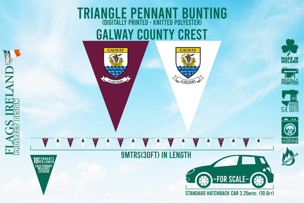 Galway County Crest Bunting