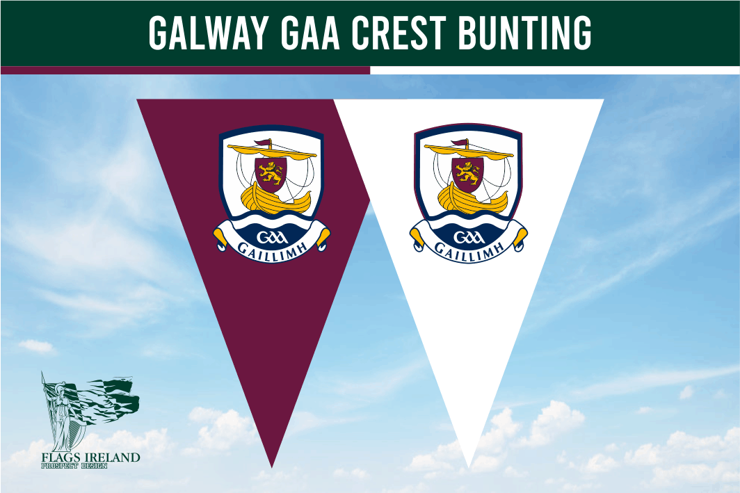 Galway GAA Crest Bunting
