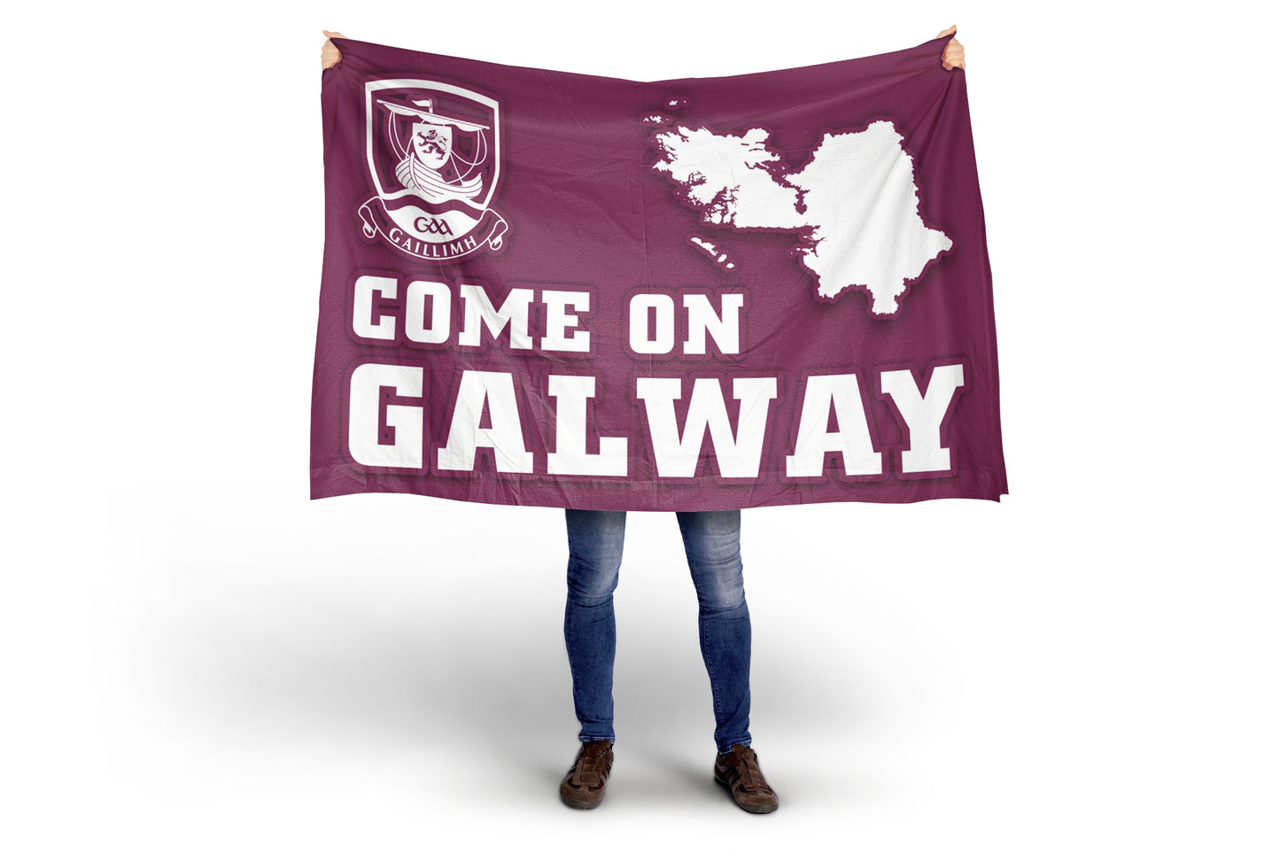 Galway GAA 'Come On Galway' Flag