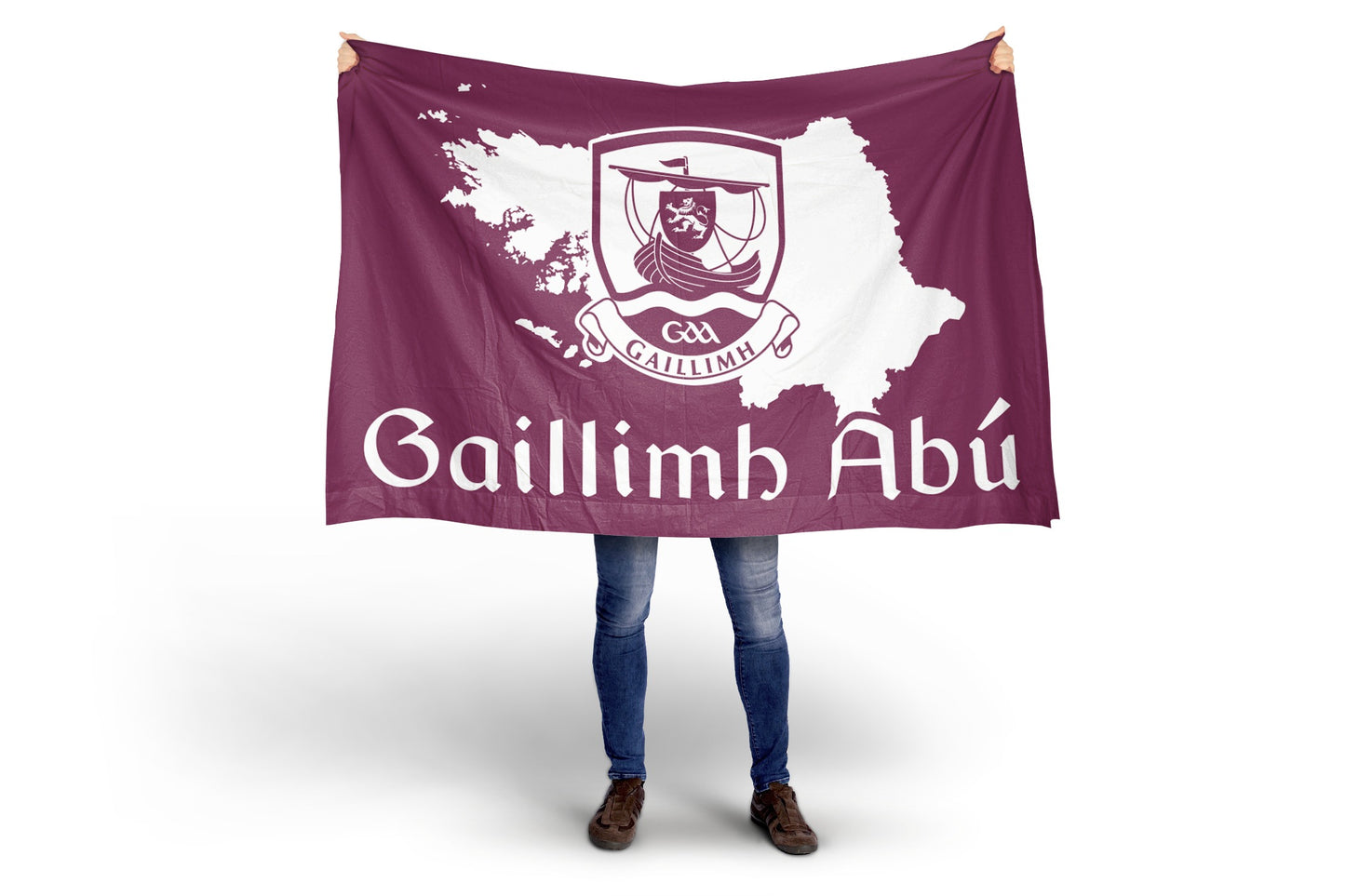 Galway GAA 'Gaillimh Abú' Flag