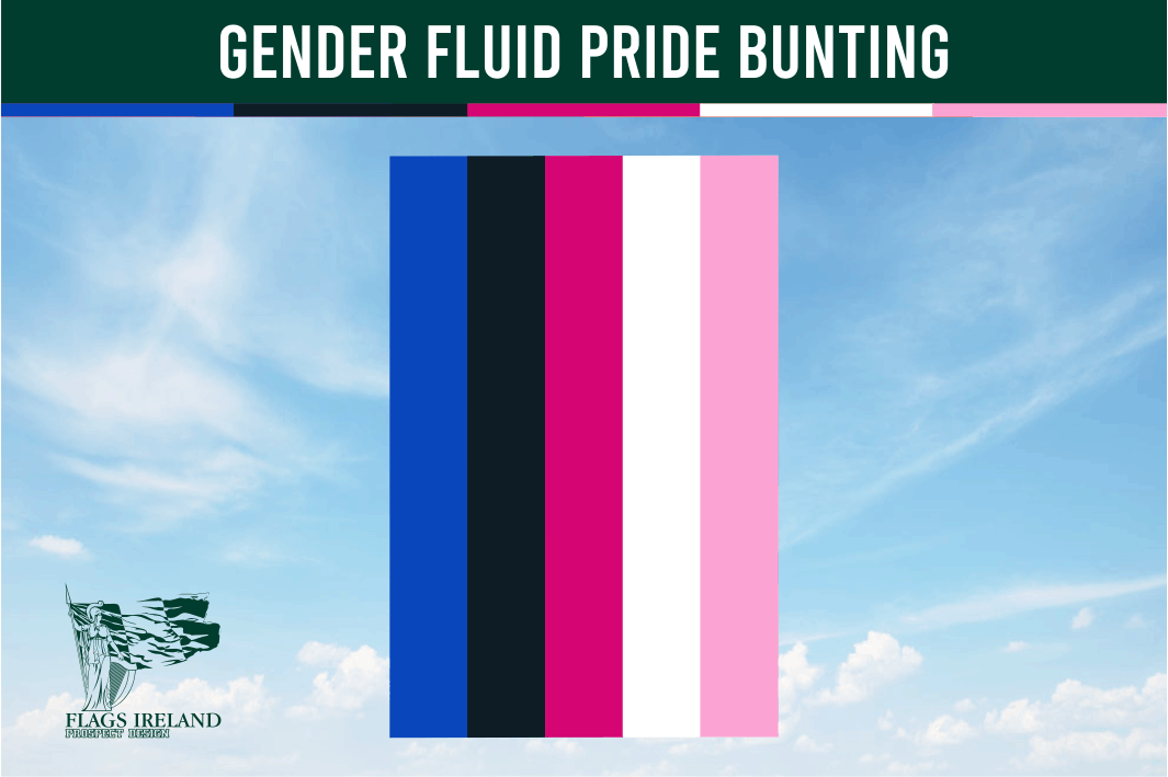 Gender Fluid Pride Bunting