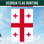Georgia Flag Bunting