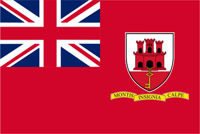 Gibraltar Civil Ensign