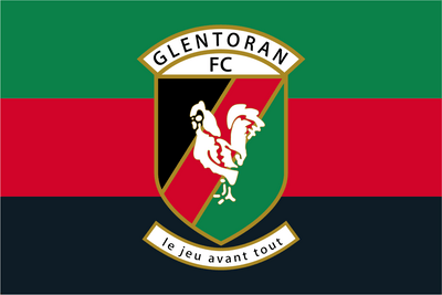 Glentoran Football Club Flag