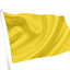 Bandeira de cor amarela dourada