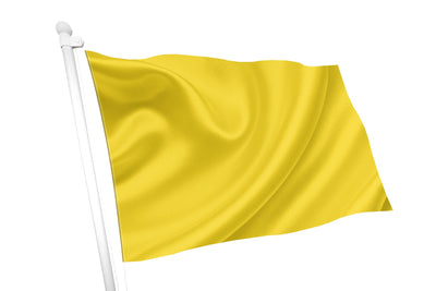 Goldgelbe Flagge