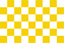 Golden Yellow & White Chequered Handwaver Flag