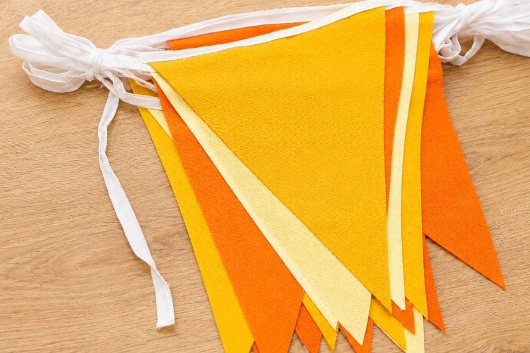Golden Garden Party Bunting