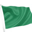Grüne (nationale) farbige Flagge