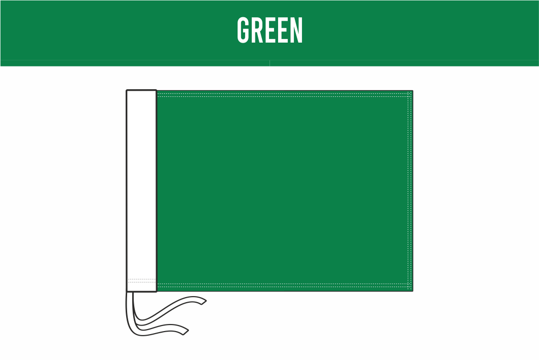 Plain & Colour Combination Corner & Pitch Side Flags