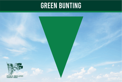 Green(National) Colour Bunting