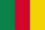 Green, Red & Golden Yellow Handwaver Flag