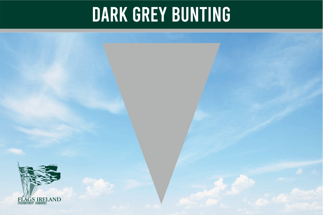 Grey(Dark) Colour Bunting