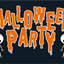 Halloween Party Skeleton Flag