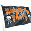 Halloween Party Skeleton Flag
