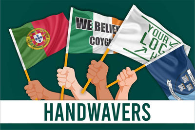 Bandeiras Handwaver da crista do condado de Dublin