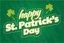 'Happy St. Patrick's Day' Green Shaded Hand Waver Flag